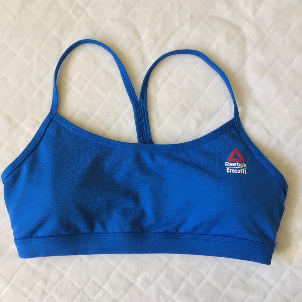 Reebok CrossFit Sports Bra- Medium- Blue